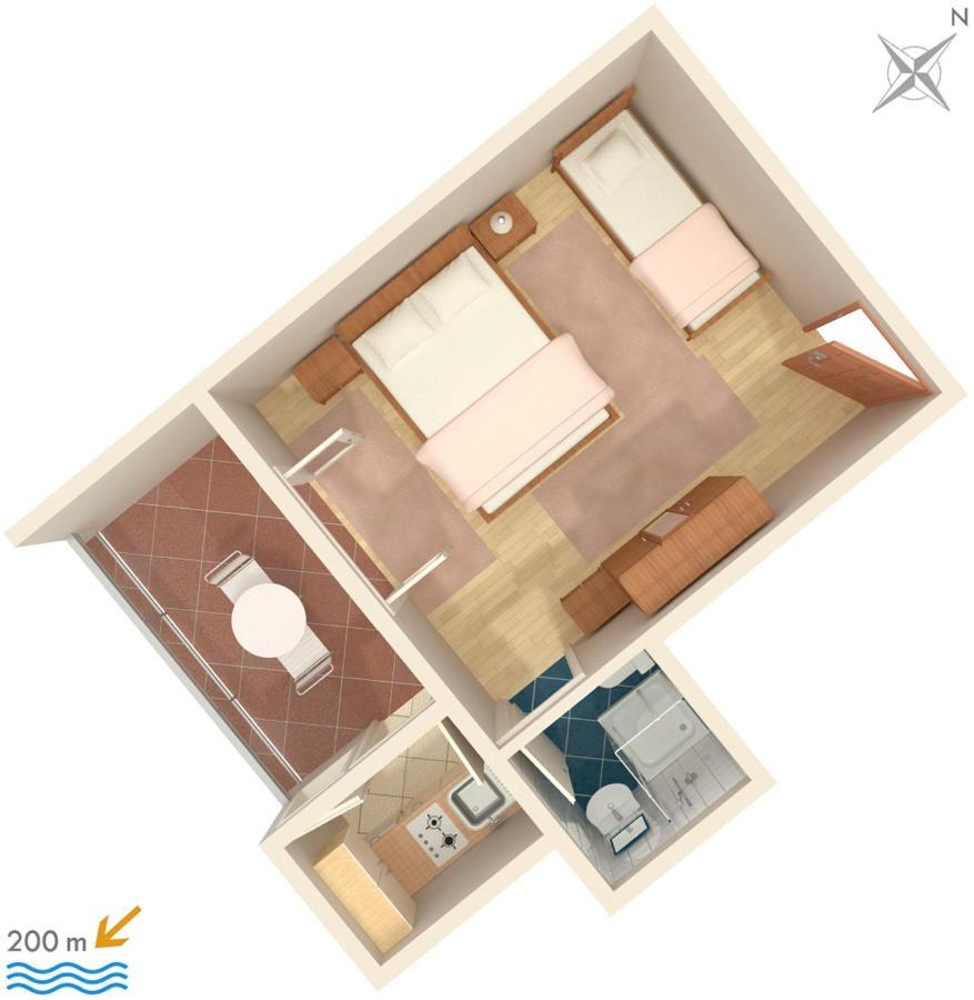 Apartments With A Parking Space Omis - 2745 외부 사진